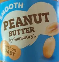 Smooth peanut butter (Sainsbury's)
