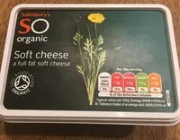 Full fat soft cheese (Sainsbury's SO Organic)