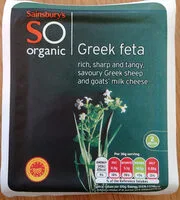 Greek feta (Sainsbury's, So Organic)