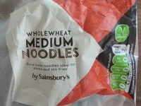 Wholewheat Medium Noodles (Sainsbury's)