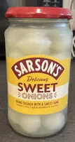 Sweet Pickled Onions (Sarsons)