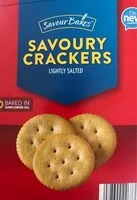 Savoury Crackers Lightly Salted (Savour Bakes)