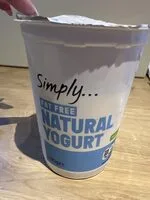 Fat free natural yogurt (Simply)