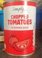 Chopped tomatoes (Simply - Lidl)