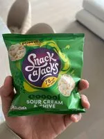 Snack a Jacks Minis Rice & Corn Cakes Sour Cream & Chive (Snack a Jacks)