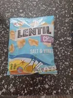 Lentil Chips Salt & Vinegar Flavour (Snaktastic)