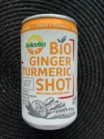 Organic Ginger Turmeric Shot (Solevita)