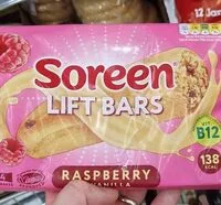 Lift Bars Raspberry & Vanilla (Soreen)