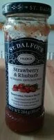 St. Dalfour Strawberry and Rhubarb High Fruit Content Spread (St. Dalfour)