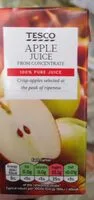 *0 0+ #+0 Hold TESCO APPLE JUICE FROM CONCENTRATE (Tesco)