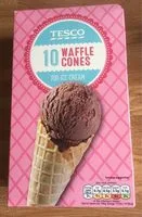 10 Waffle cones (Tesco)