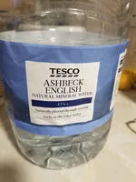 Ashbeck English Natural Mineral Water (Tesco)