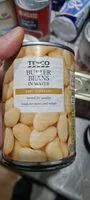 BUTTER BEANS IN WATER (TESCO)