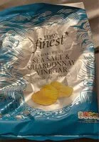 Crinkle Cut Sea Salt & Chardonnay Vinegar Hand Cooked Crisps (Tesco)