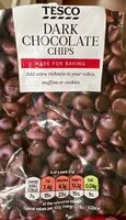 Dark Chocolate Chips (Tesco)