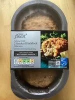 2 Smoked Haddock Fishcakes (TESCO finest)