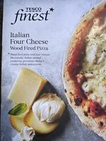 Tesco finest Italian four cheese pizza (Tesco finest)