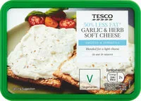 Garlic and herb soft cheese (Tesco)