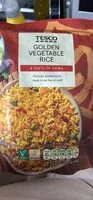 GOLDEN VEGETABLE RICE (TESCO)
