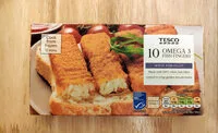 Omega 3 fish fingers (Tesco)