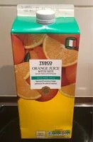ORANGE JUICE WITH BITS (TESCO)