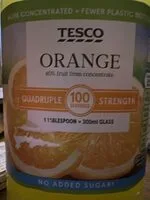 Orange Quadruple strength (Tesco)