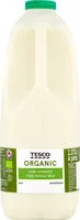 Organic Semi Skimmed Free Range Milk (Tesco)