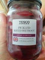 pickled sliced beetroot (Tesco)