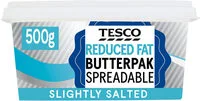 REDUCED FAT BUTTERPAK SPREADABLE (TESCO)