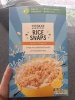 Rice Snaps (Tesco)