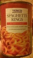Spaghetti Rings in tomato sauce