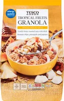 Tropical Fruits Granola (Tesco)