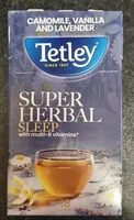 Super herbal sleep tea (Tetley)