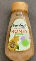 Organic fine blossom honey