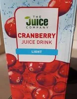 Cranberry juice drink light (The juice company)