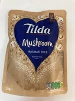 Mushroom basmati rice (Tilda)