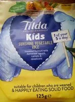 Tilda kids sunshine vegetable rice (Tilda)