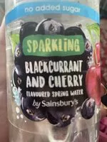 Sparkling Blackcurrant and Cherry Flavoured Spring Water