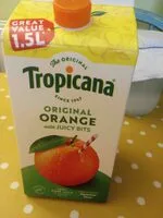 Original orange with juicy bits (Tropicana)