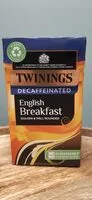 Decaffeinated English Breakfast Tea (Twinings)
