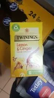 Lemon & Ginger tea (Twinings)