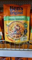 Wholegrain golden vegetable rice (Uncle Ben’s)