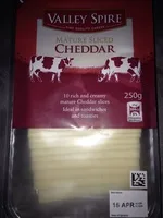 British Mature Cheddar Slices (Valley Spire)