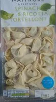 Free range egg pasta ricotta cheese and spinach filling (Waitrose)