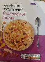 Fruit and nut muesli (Waitrose)