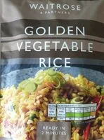 Golden Vegetable Rice (Waitrose)