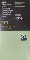 Hazelnut, Caramelised Cashew & Pistachio Milk Chocolate (Waitrose)