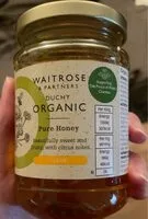 organic Pure honey (Waitrose)