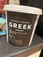 Natural Strained Greek Yogurt (Waitrose & Partners)