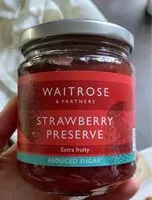Strawberry preserve (Waitrose)
